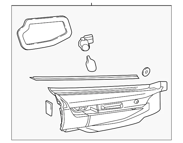 Back Up Light Assembly - Mazda (tk50513f0a)