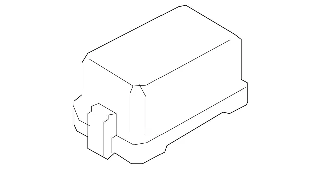 Relay Box Upper Cover - Mazda (tk7866752a)