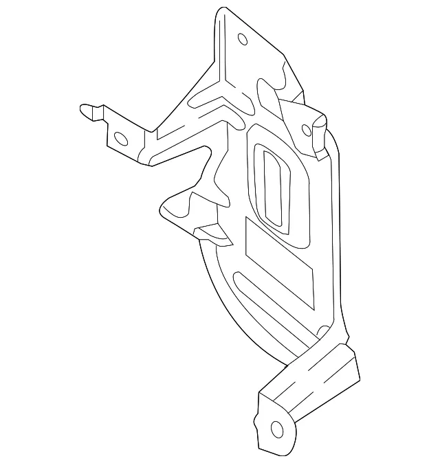 Body Control Module Bracket - Mazda (tk78679byb)