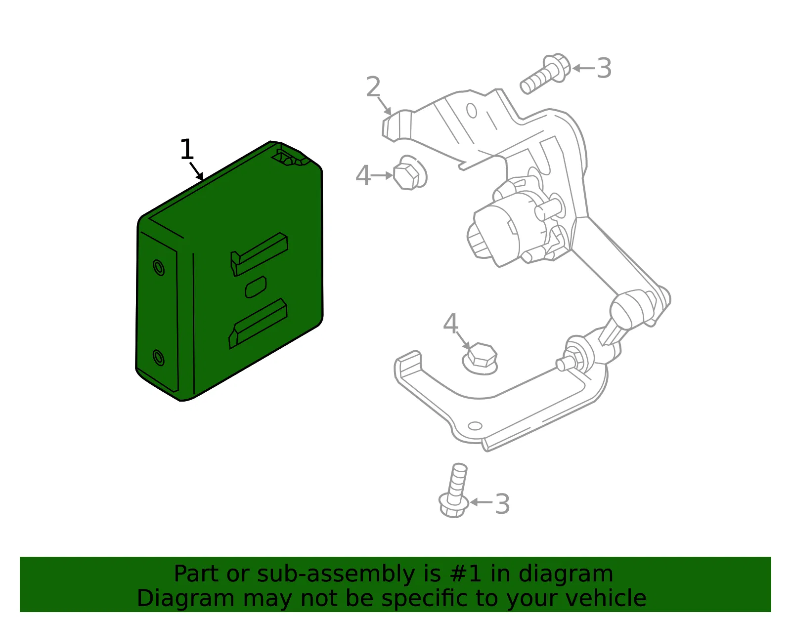 Control Module - Mazda (tm535102xb) - view 2