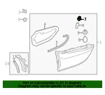Turn Signal Light Socket - Mazda (ud2d510b4) - view 4