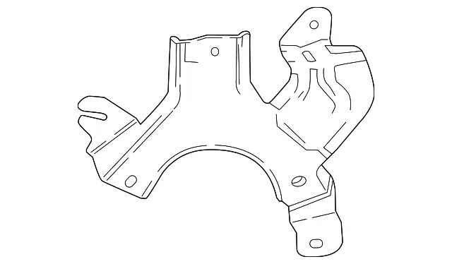 Blind Spot Detection System Warning Sensor Bracket - Mazda (va40502d0a)