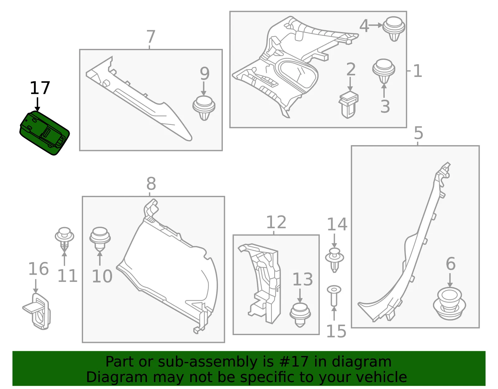 Cargo Area Light - Mazda (va4051440) - view 2