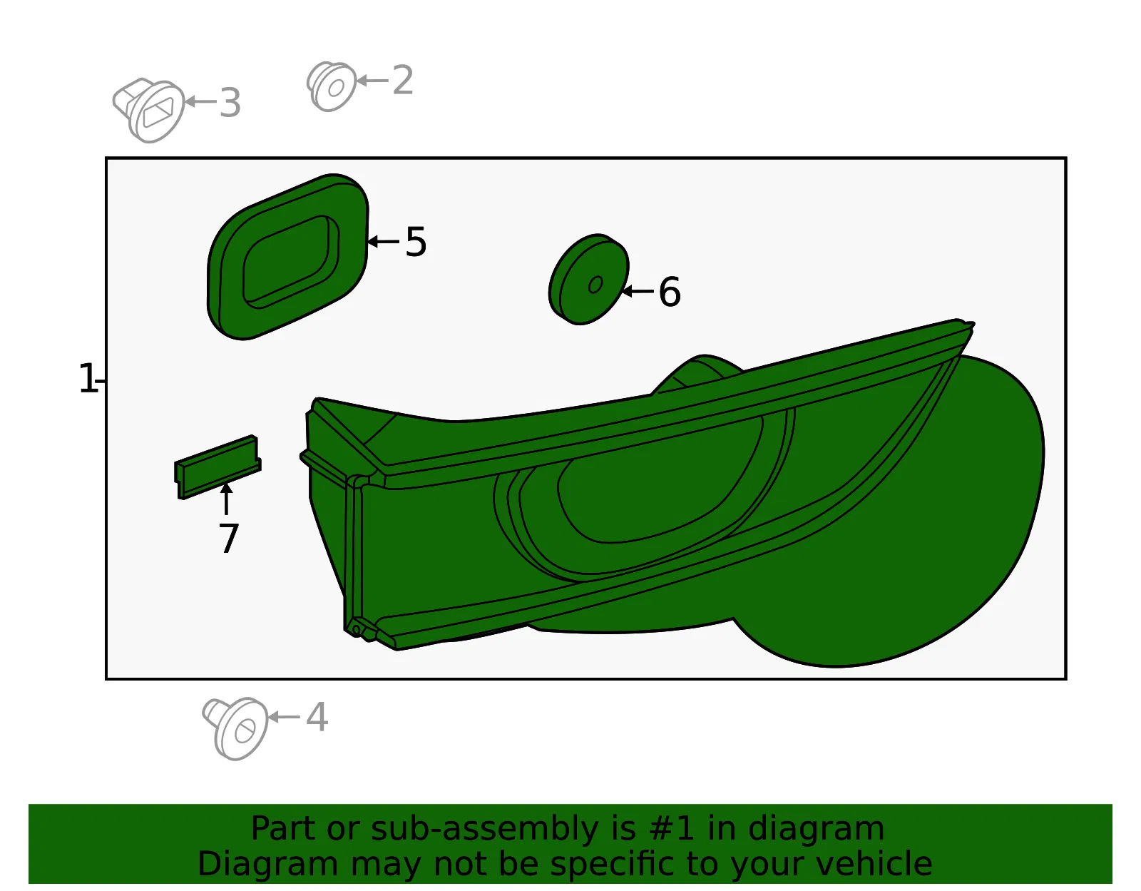 Tail Light Assembly - Mazda (va41513f0) - view 2