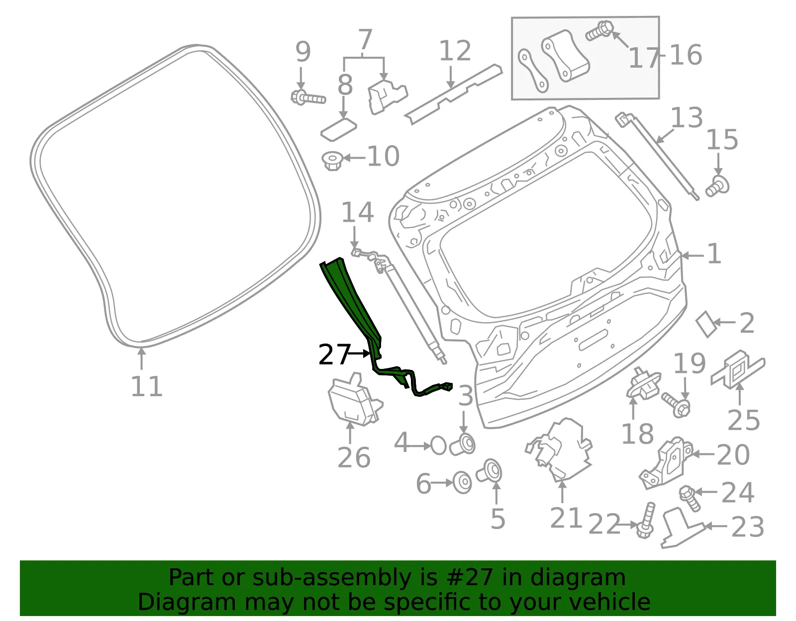 Sensor - Mazda (va41626g0) - view 2