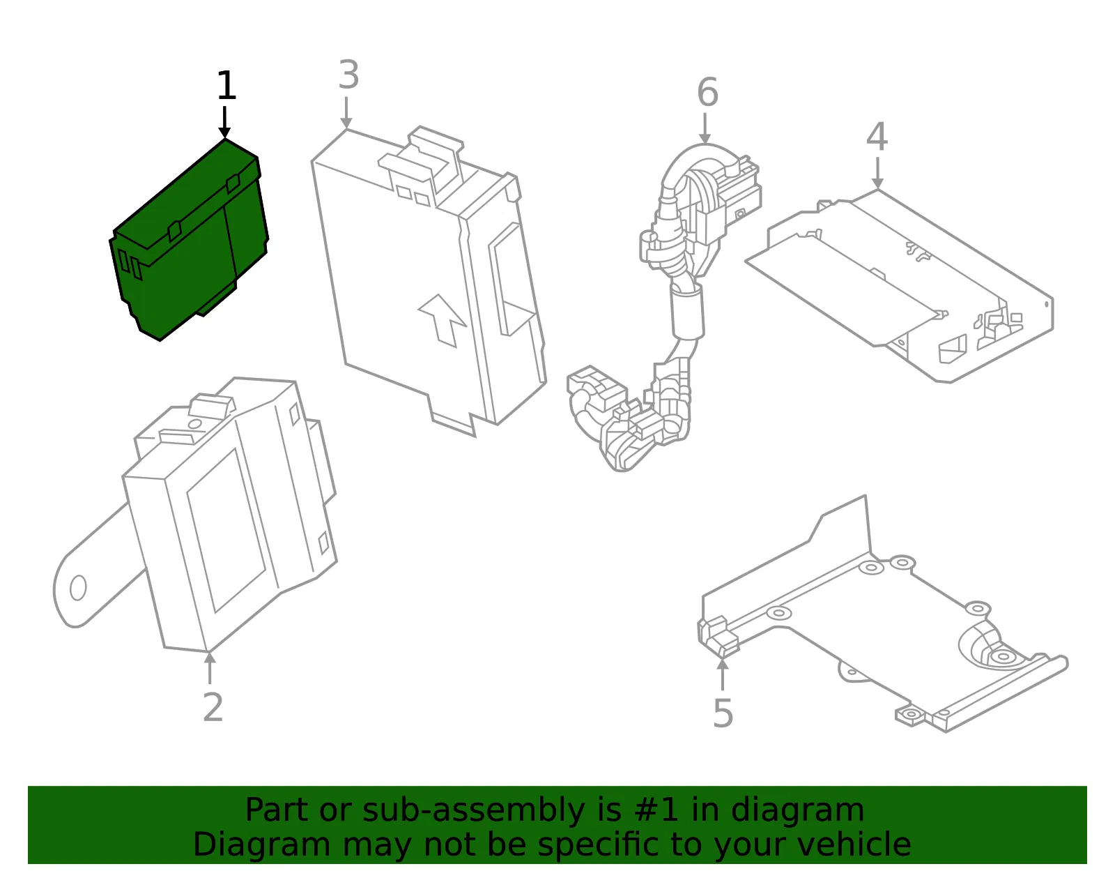 Module - Mazda (va45675m0f) - view 2