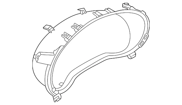 Cluster Visor - Mazda (va5455214)