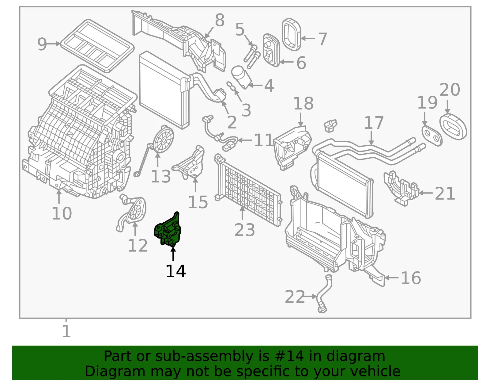 Actuator - Mazda (va5461a60) - view 2