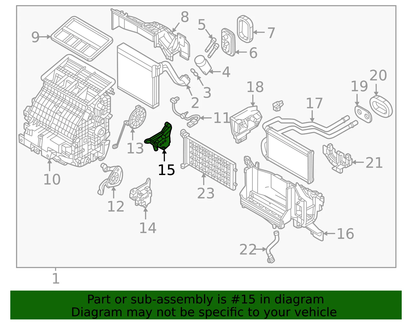 Actuator - Mazda (va5461a70) - view 2
