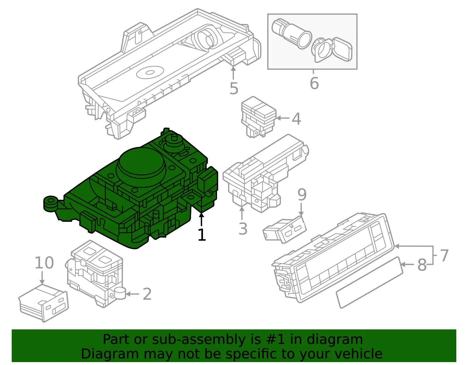 Combination Switch - Mazda (va5566122) - view 2