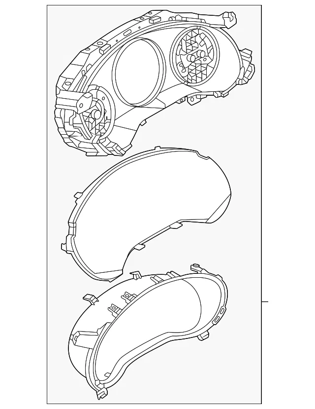 Instrument Cluster - Mazda (va5655430)