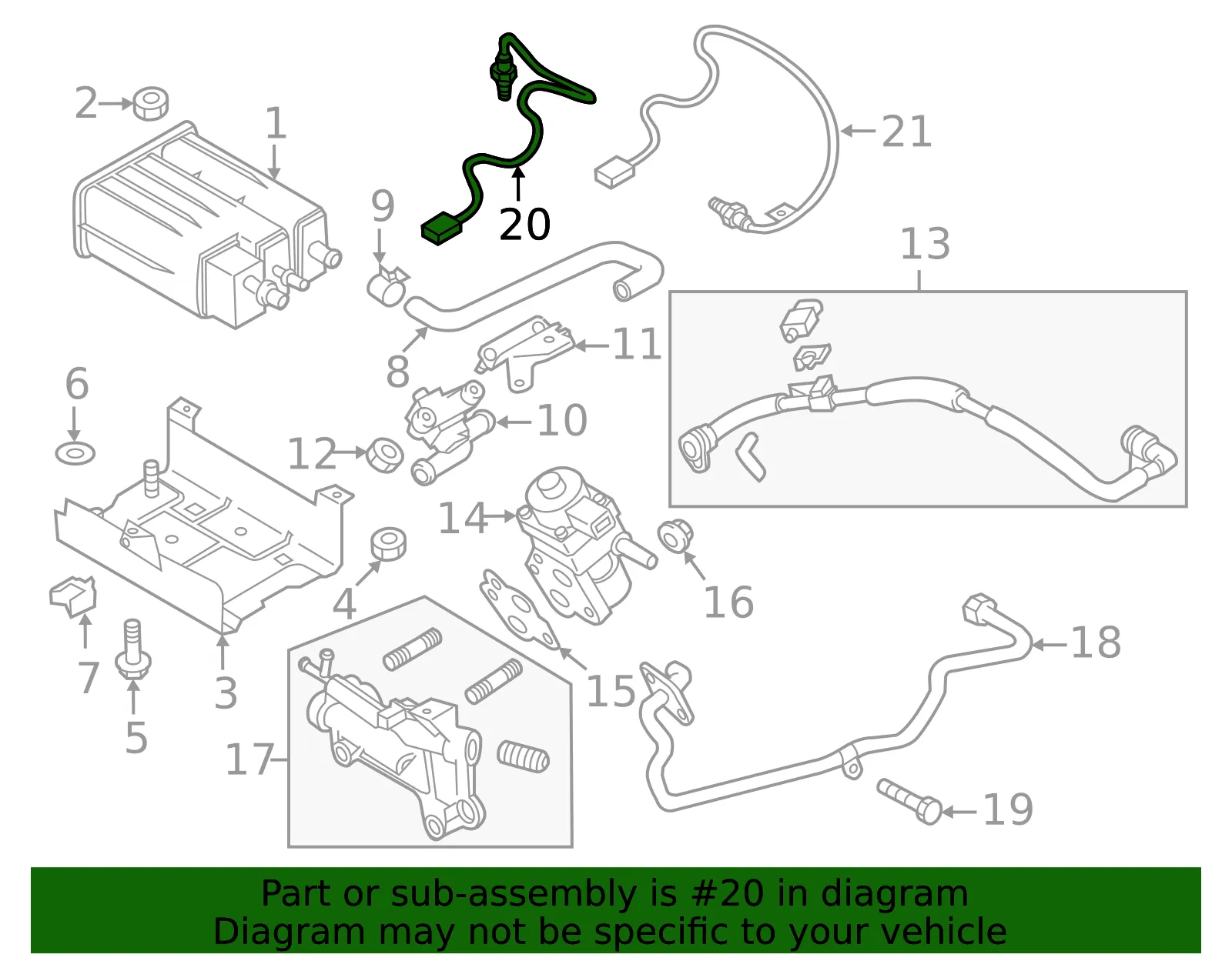 Oxygen Sensor - Mazda (zye9188g1) - view 2