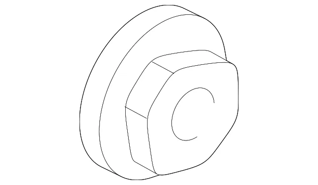 Alternator Pulley Nut - Mazda (zz9924533)