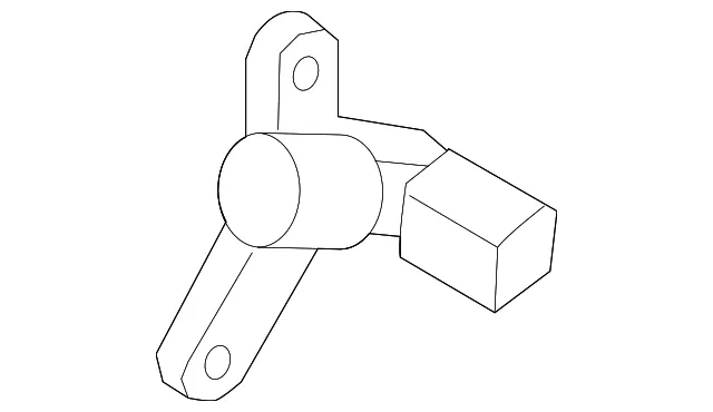 Engine Crankshaft Position Sensor - Mazda (zzc118221)