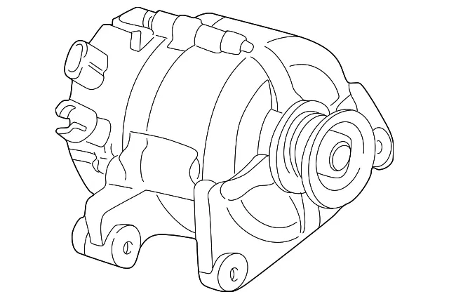 Alternator - Mazda (zzc118300c)