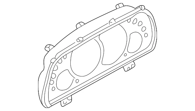 Instrument Cluster - Mazda (zzc155430)