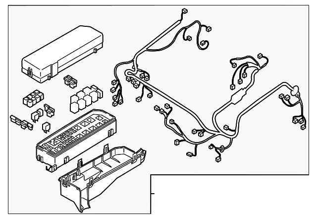 Engine Wiring Harness - Mazda (zzc267010)