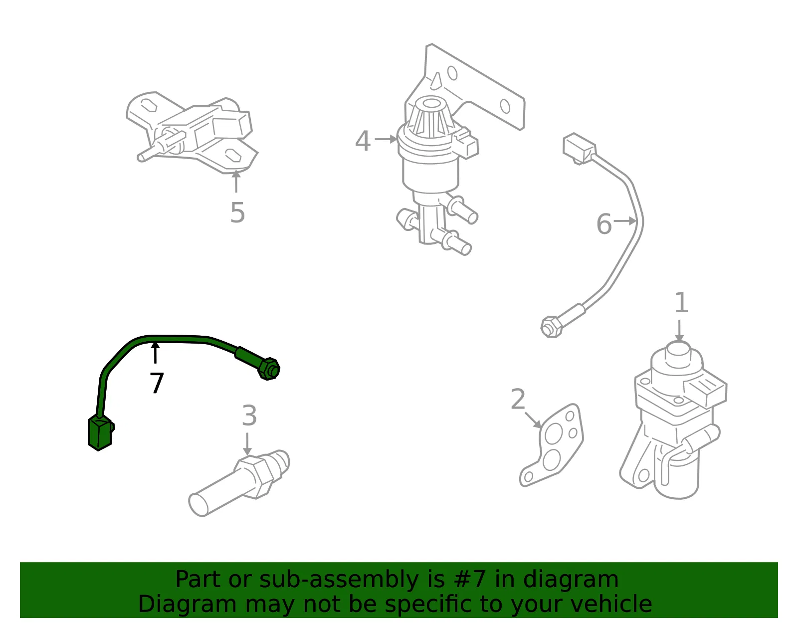 Oxygen Sensor - Mazda (zzc418861) - view 2