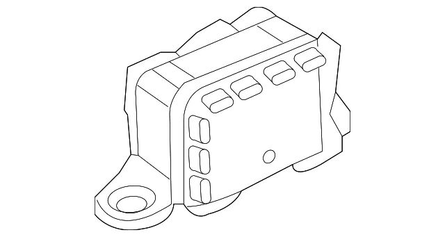 Yaw Rate Sensor - Mazda (zzca437y0)