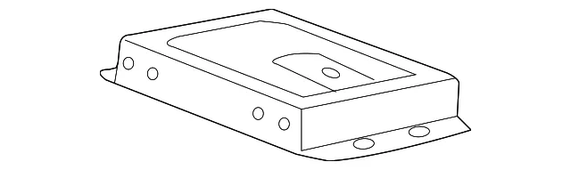 GPS Navigation Control Module - Mazda (zzcc675d4)