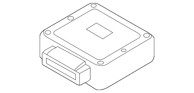Engine Control Module (ECM) - Mazda (zzck18881a)