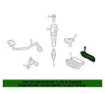 Engine Control Module (ECM) Bracket - Mazda (zzd118889a) - view 4