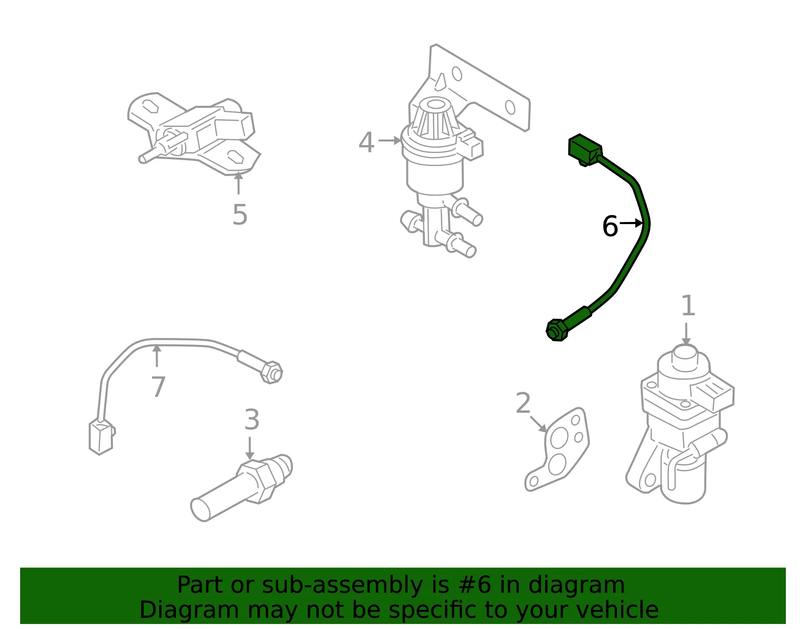 Oxygen Sensor - Mazda (zzda18861) - view 2