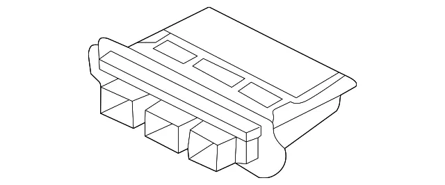 Engine Control Module (ECM) - Mazda (zzda18881a)