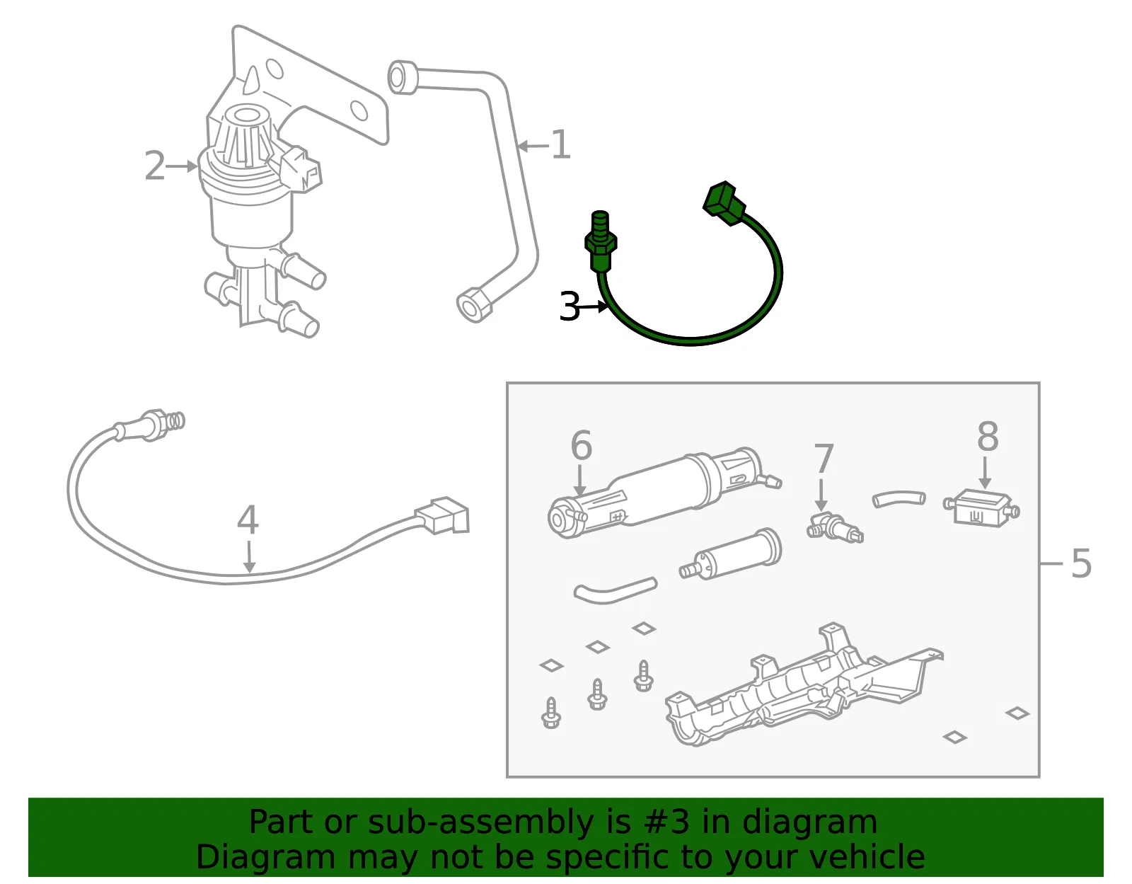 Oxygen Sensor - Mazda (zzdl18861) - view 2