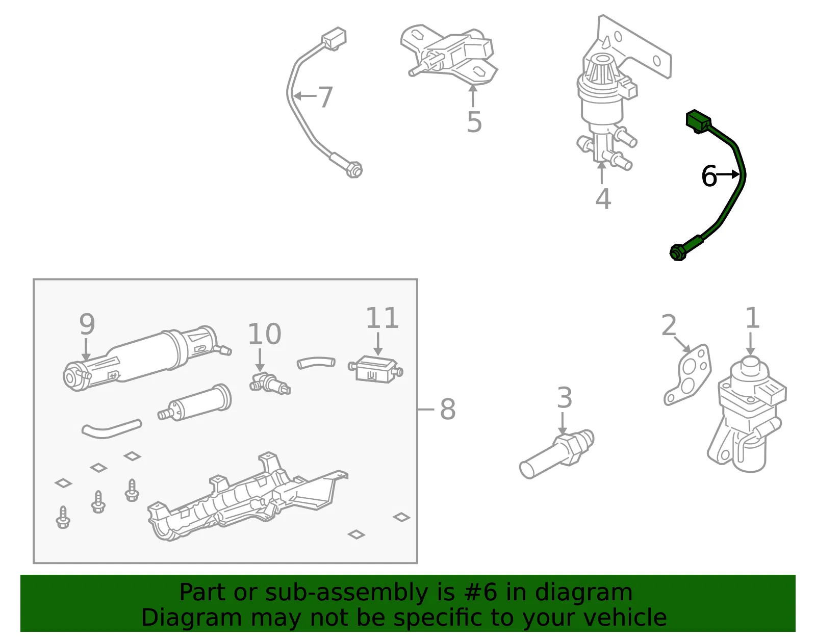 Oxygen Sensor - Mazda (zzdm18861) - view 2
