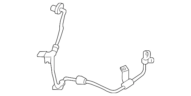 ABS Wheel Speed Sensor - Mazda (zzeb43711)