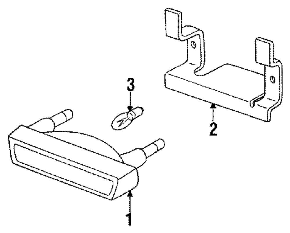Park Lamp Assembly - Mazda (zzl051090)