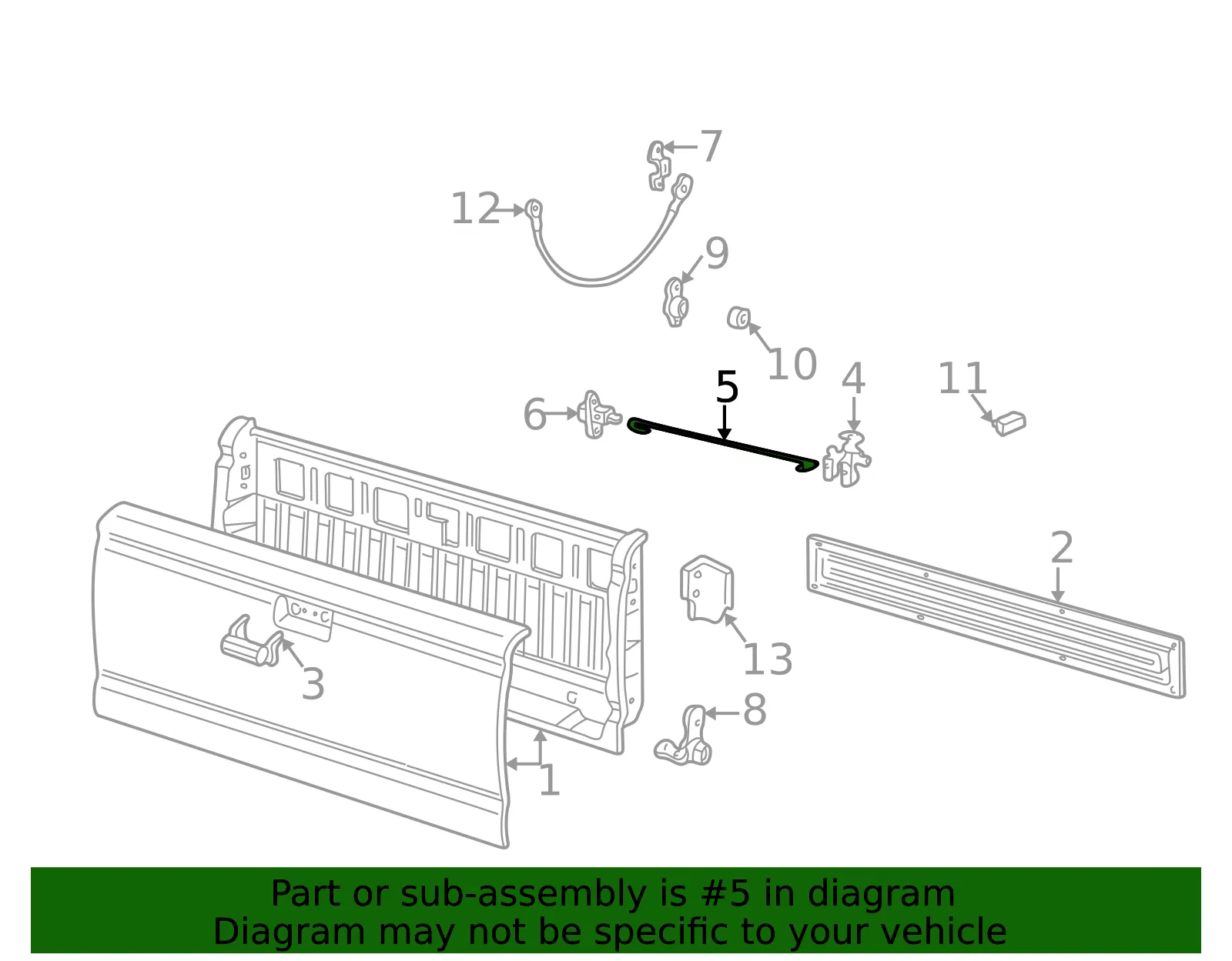 Lock Actuator Link - Mazda (zzm065756) - view 2