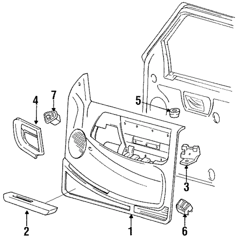 Window Switch - Mazda (zzm066370)