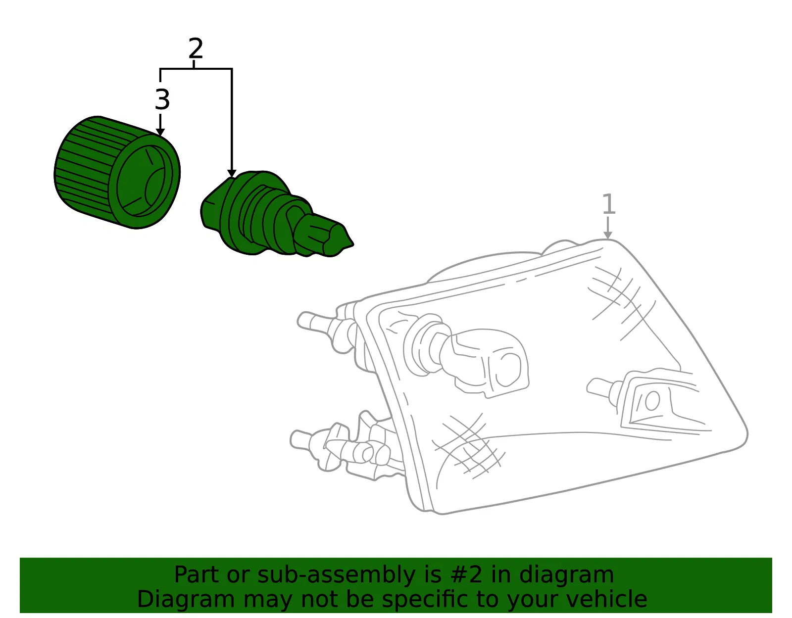 Bulb & Socket - Mazda (zzm151472) - view 2
