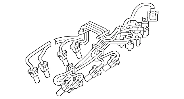 Spark Plug Wire Set - Mazda (zzm318140)