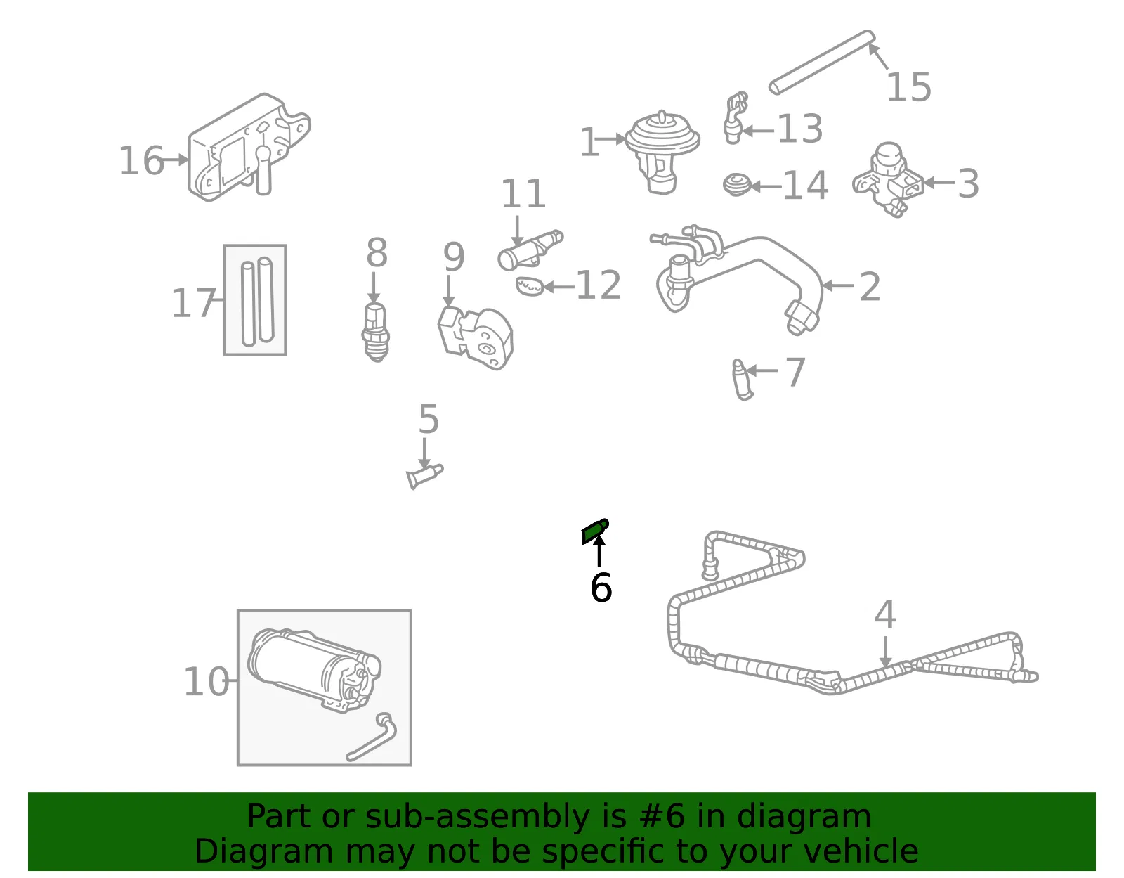 Oxygen Sensor - Mazda (zzp118861) - view 2