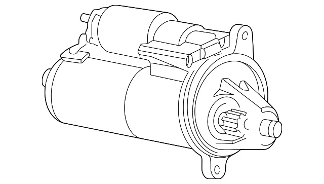 Starter - Mazda (zzp218400a)