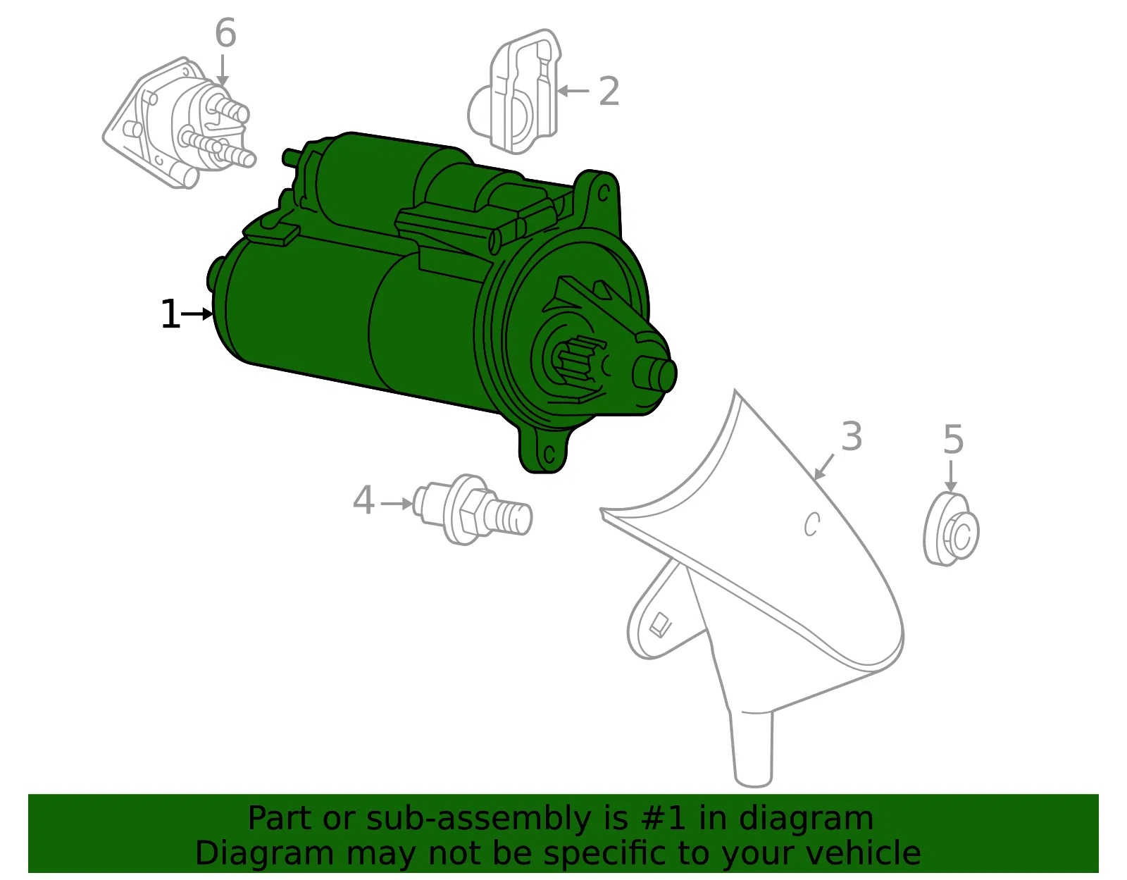 Starter - Mazda (zzp218400r0a) - view 2